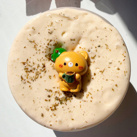 Bear Chai Tea Latte Slime