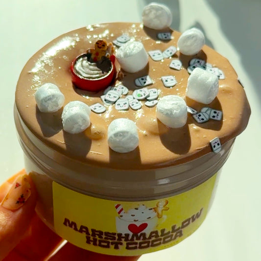 Marshmallow Hot Cocoa Slime