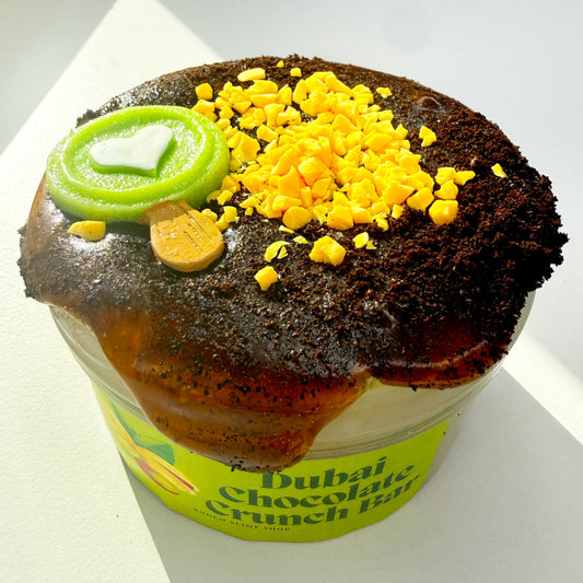 Dubai Chocolate Crunch Bar Slime