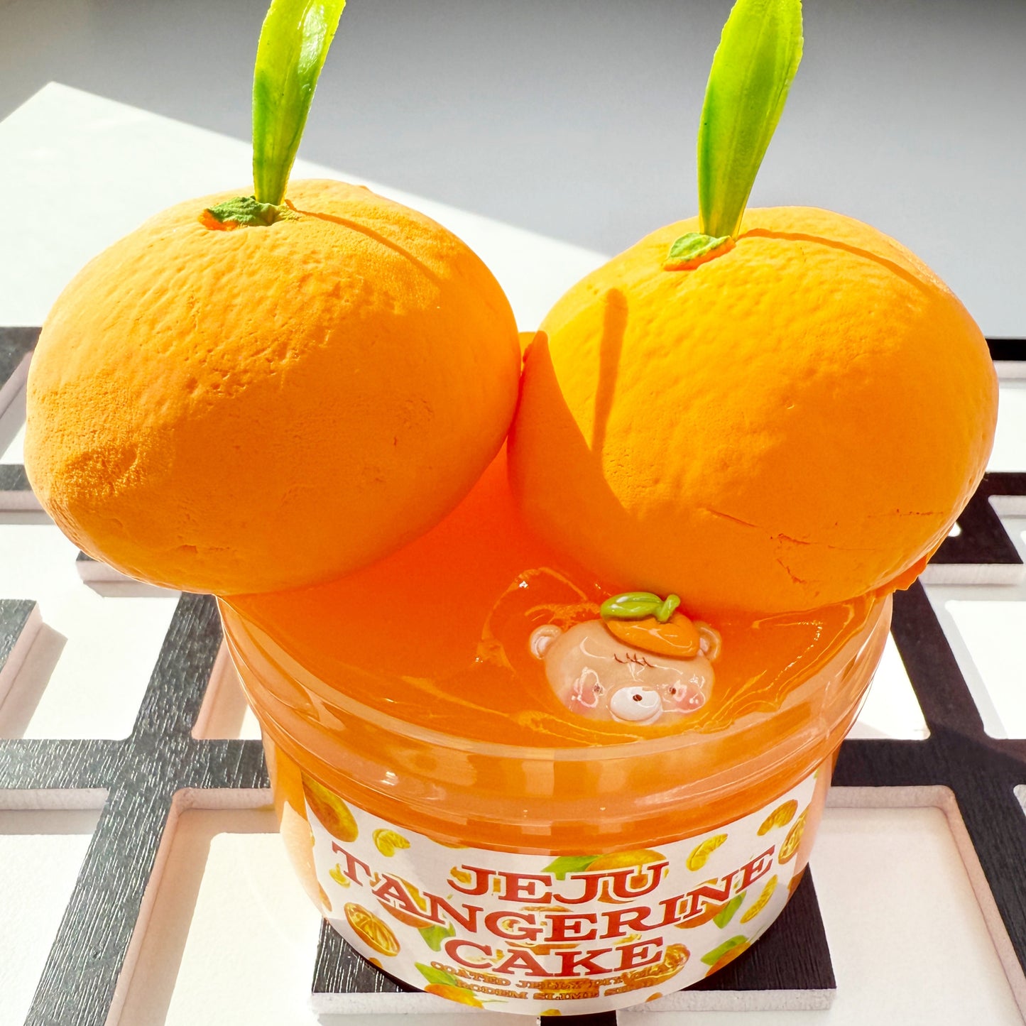 Jeju Tangerine Cake Slime