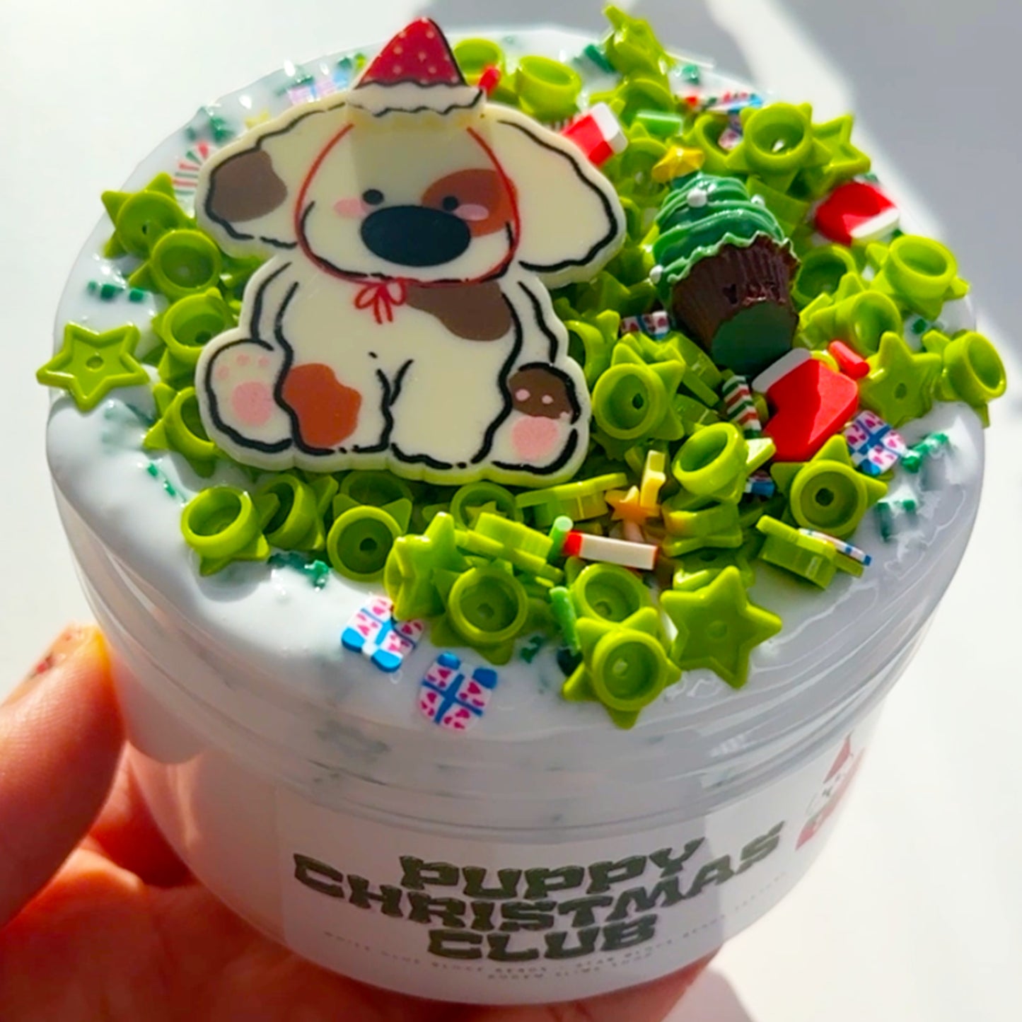 Puppy Christmas Club Slime