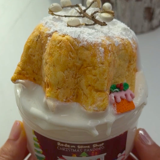 Christmas Pandoro Slime