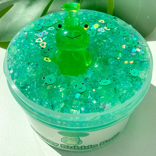 Froggy Bubble Bath Slime