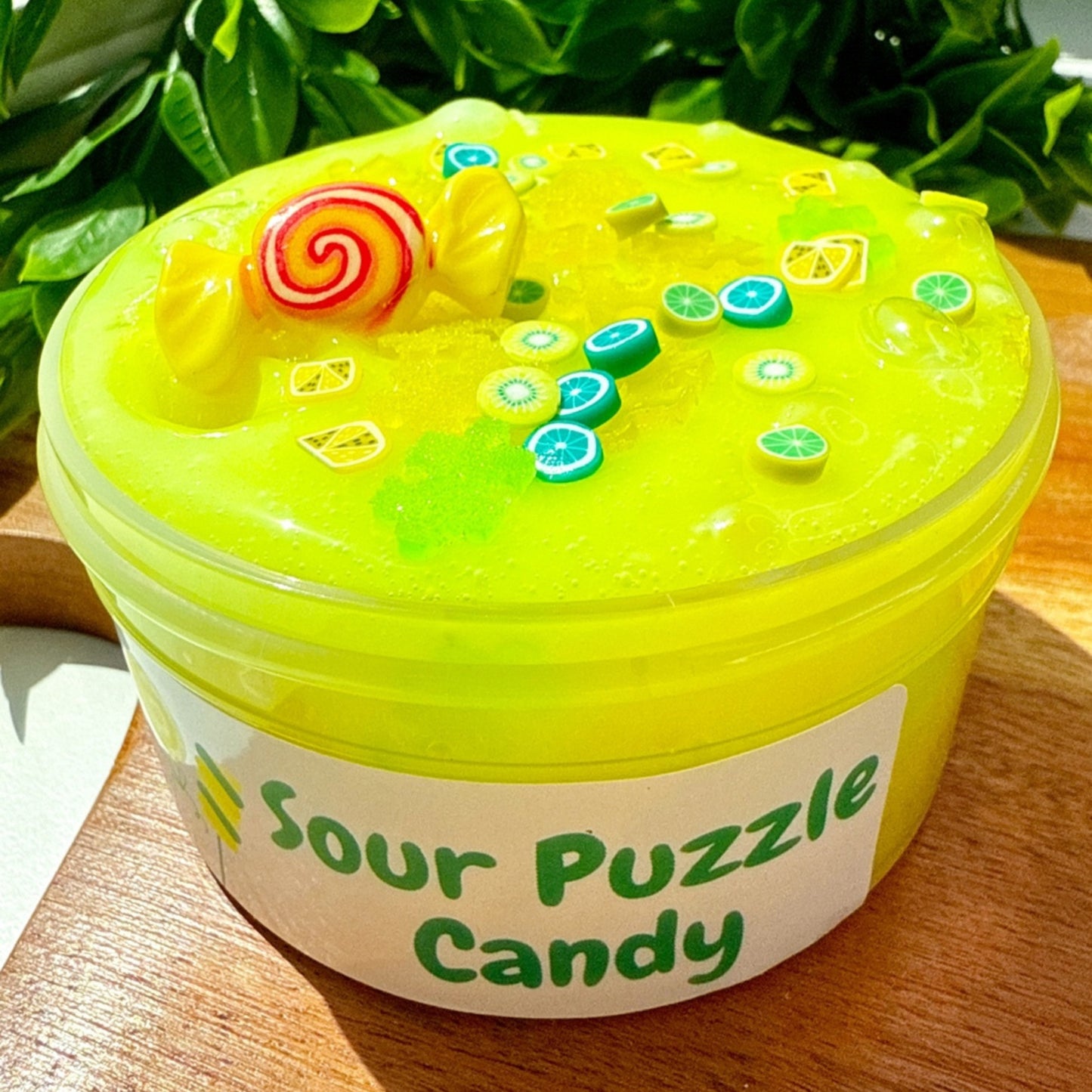 Sour Puzzle Candy Slime