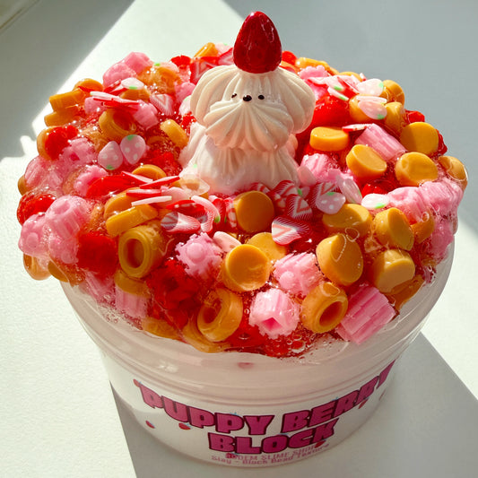 Puppy Berry Block Slime