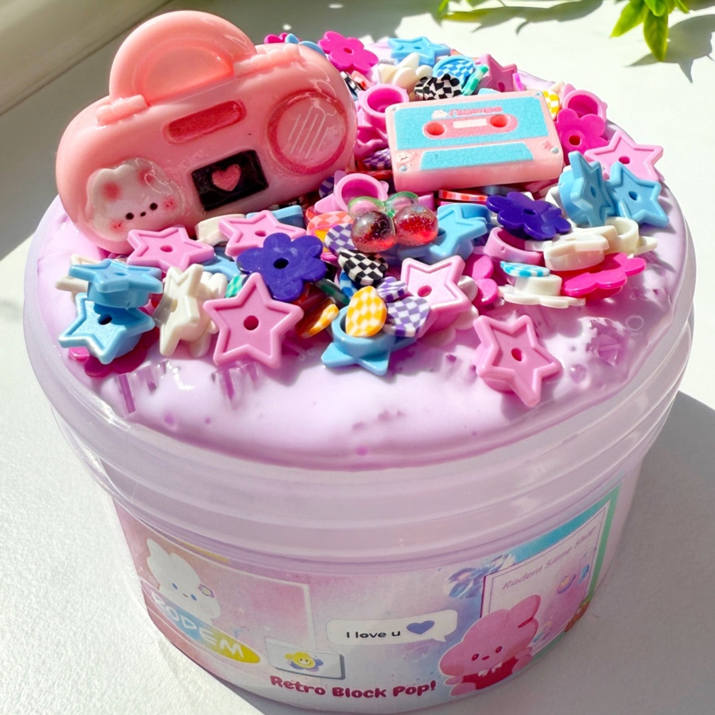 Retro Block Pop Slime