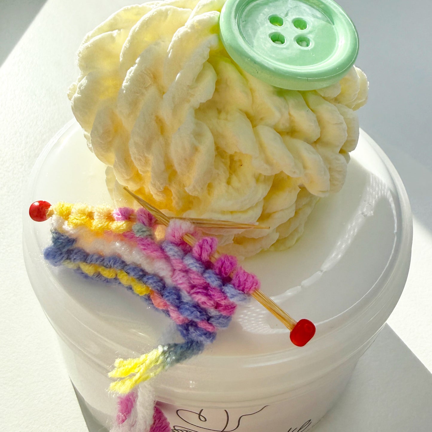 Yarn Cake Slime