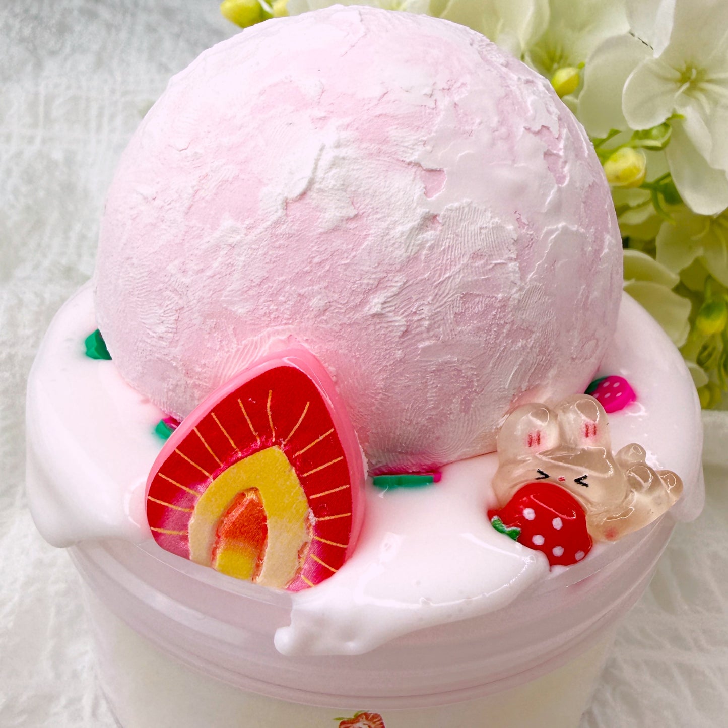 Strawberry Mochi Slime