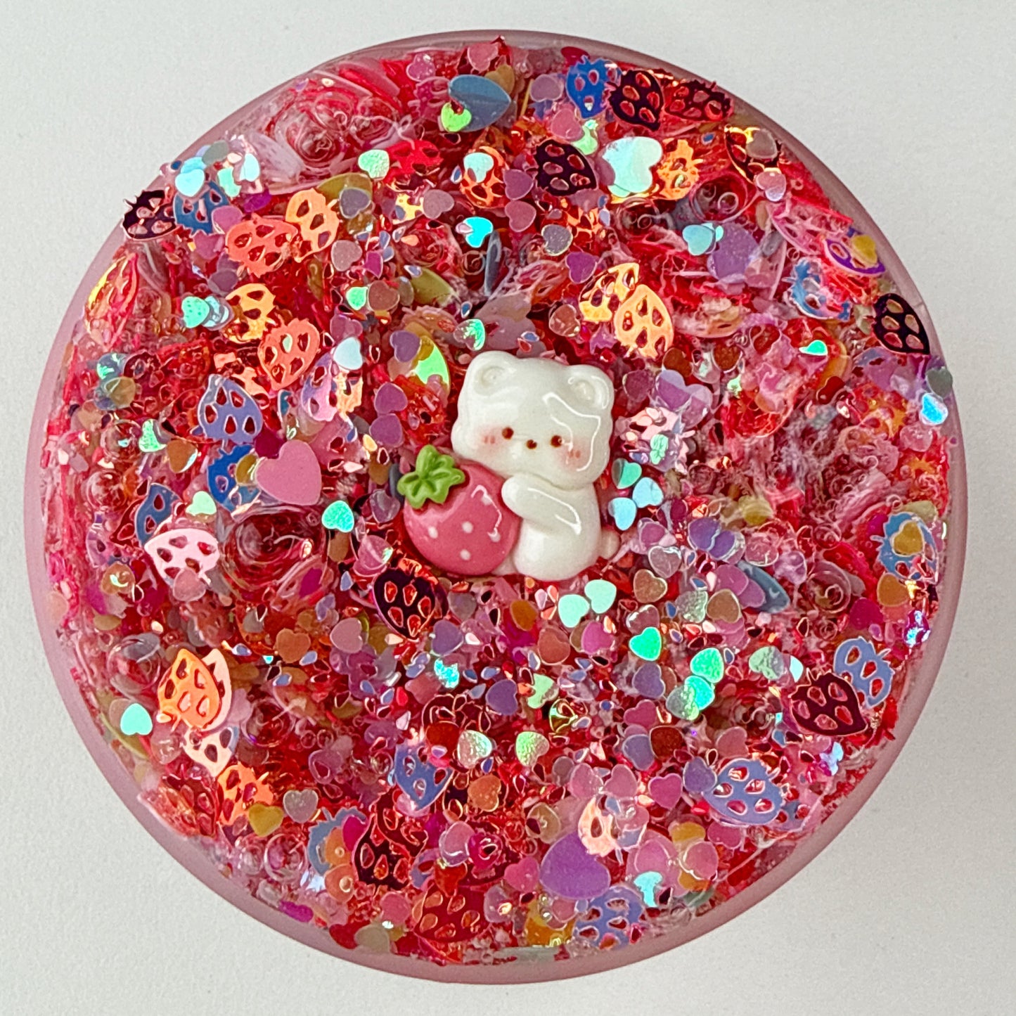 Strawberry Crunch Slime