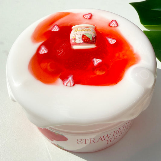 Strawberry Yogurt Slime