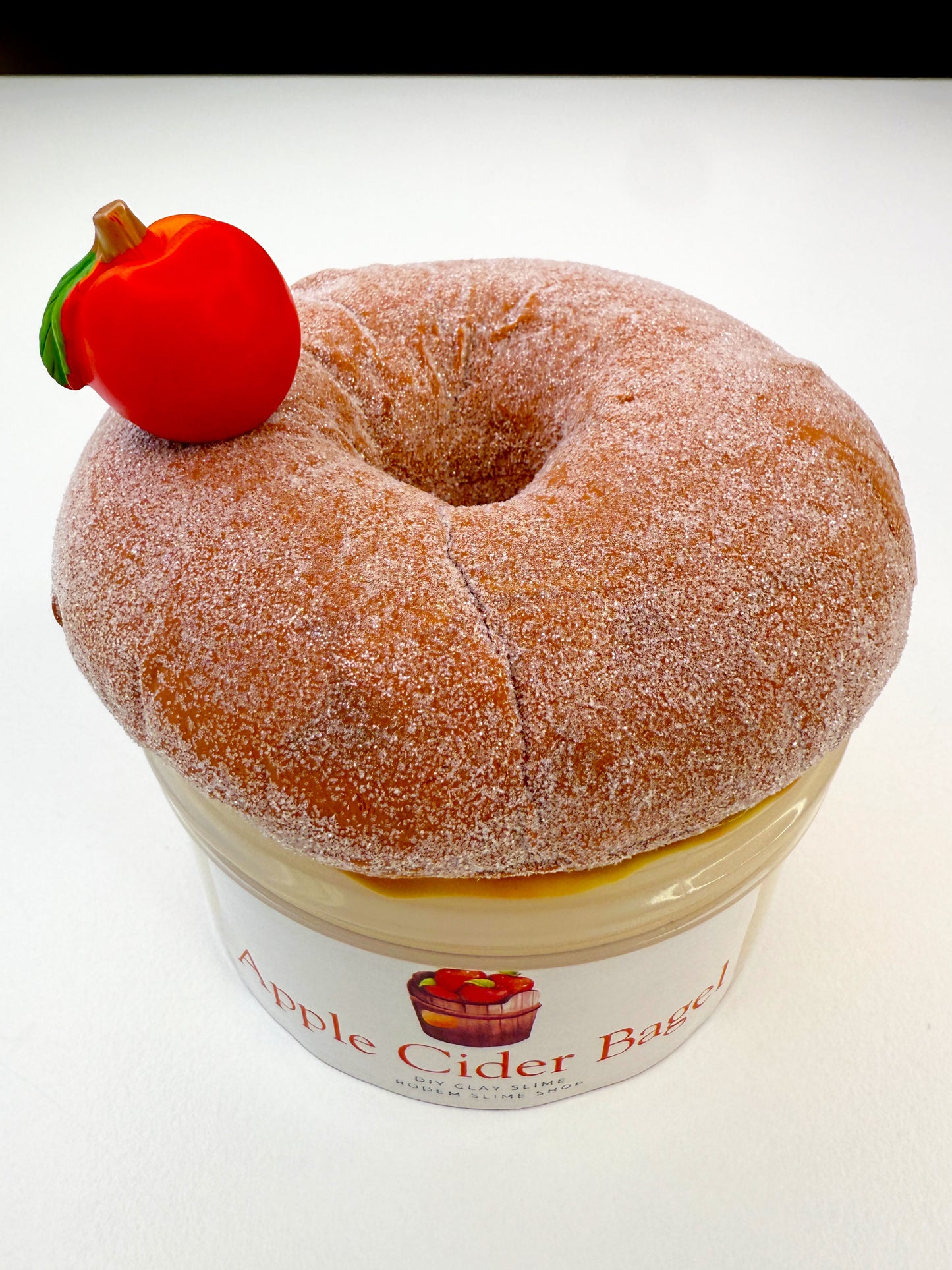 Apple Cider Bagel Slime