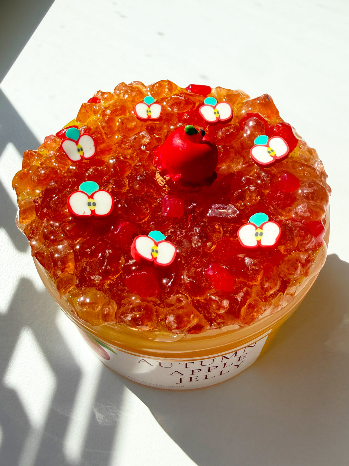 Autumn Apple Jelly Slime