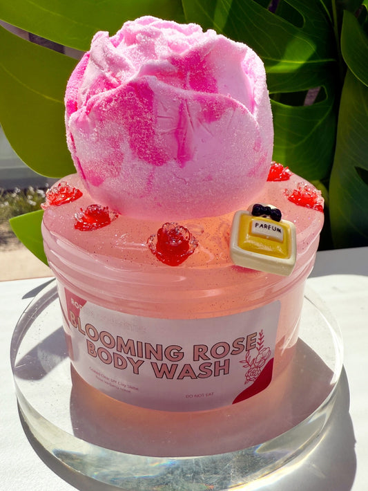 Blooming Rose Body Wash Slime