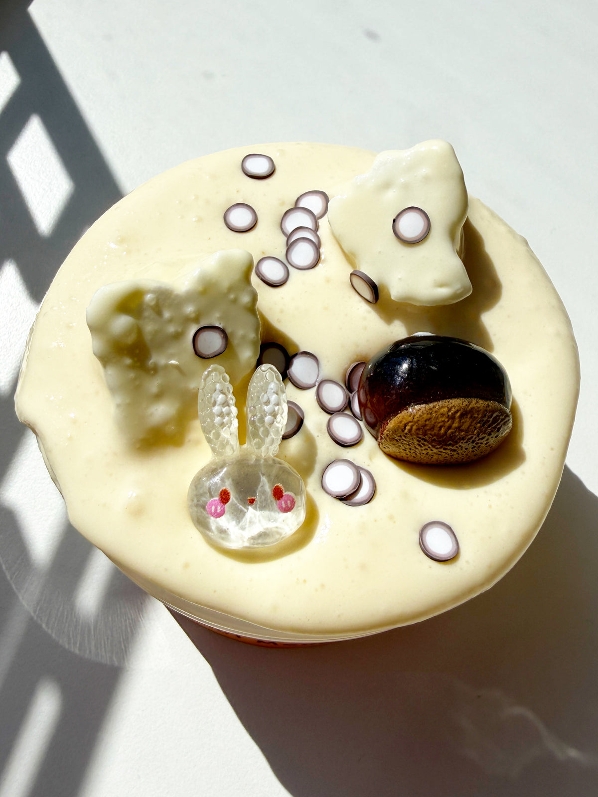 Chestnut Mousse Cake Slime