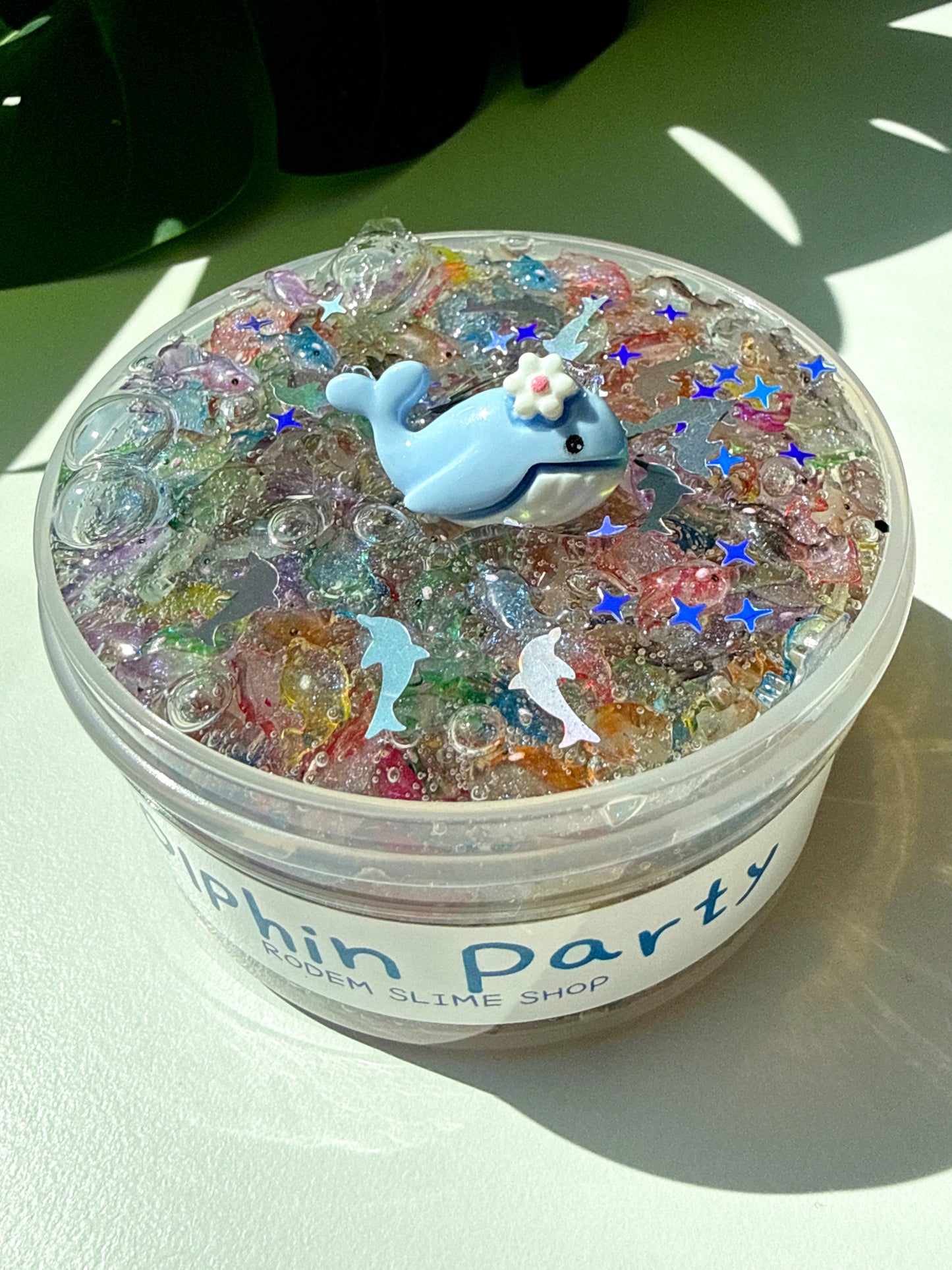 Dolphin Party Slime