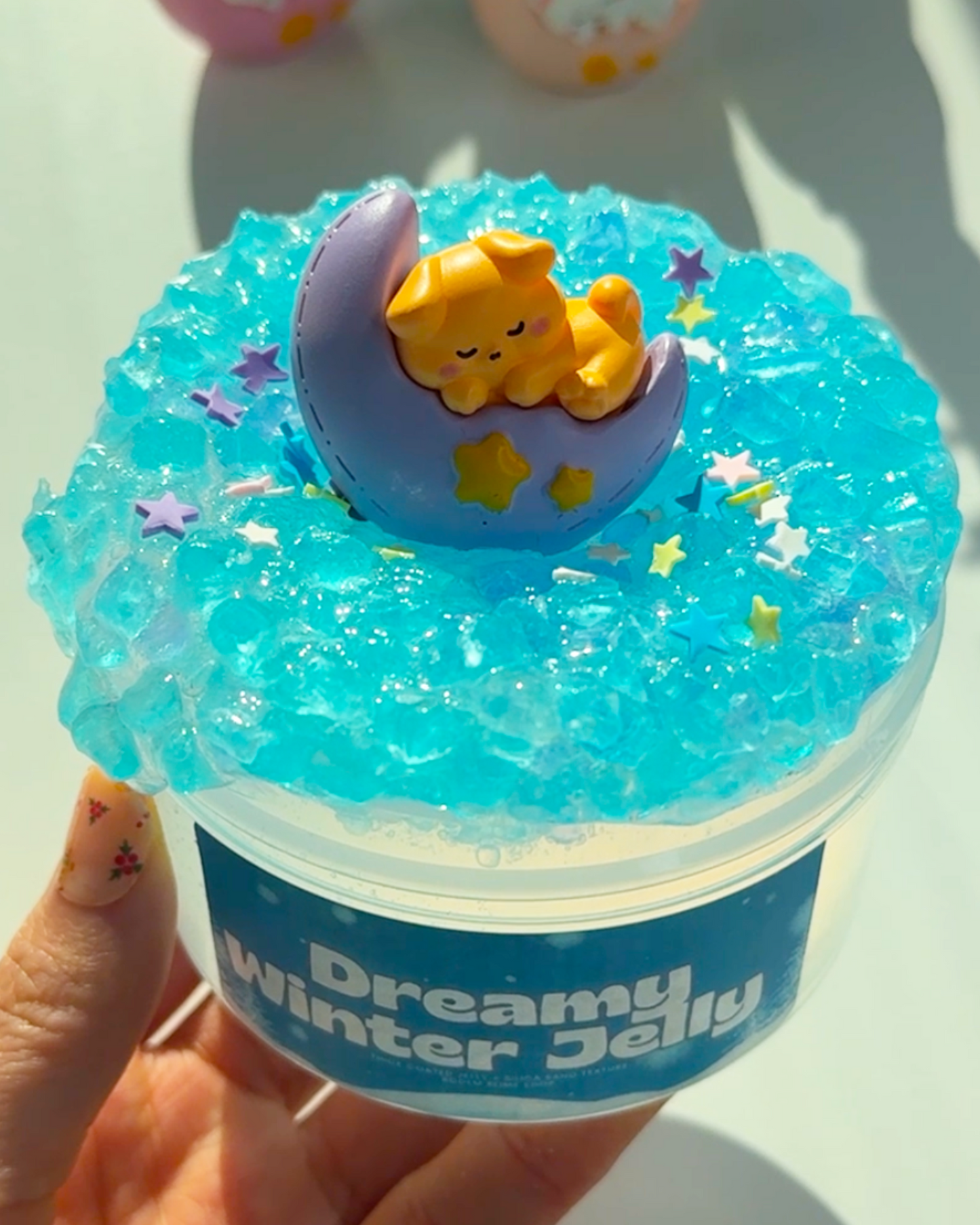 Dreamy Winter Jelly Slime