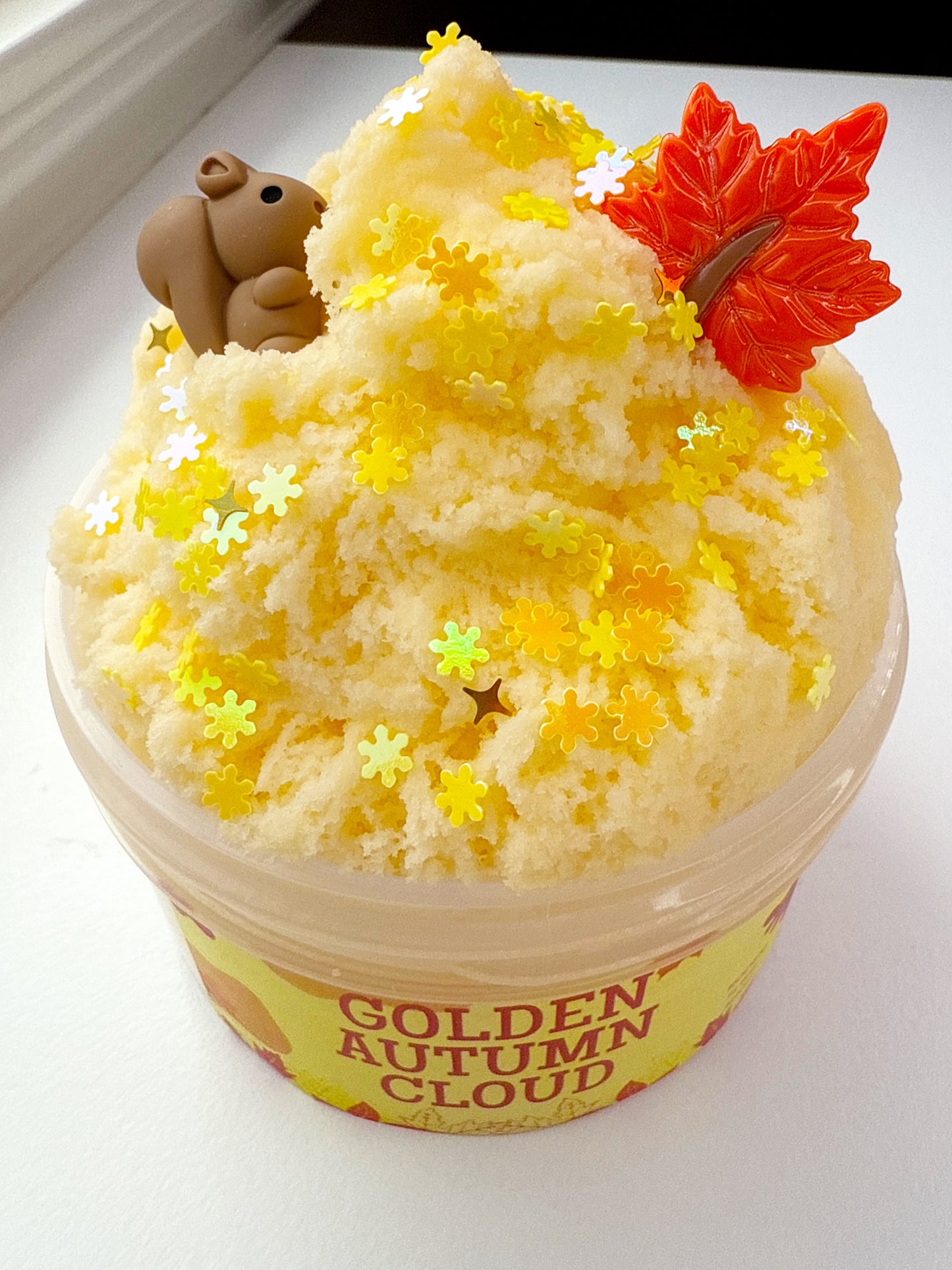 Golden Autumn Cloud Slime