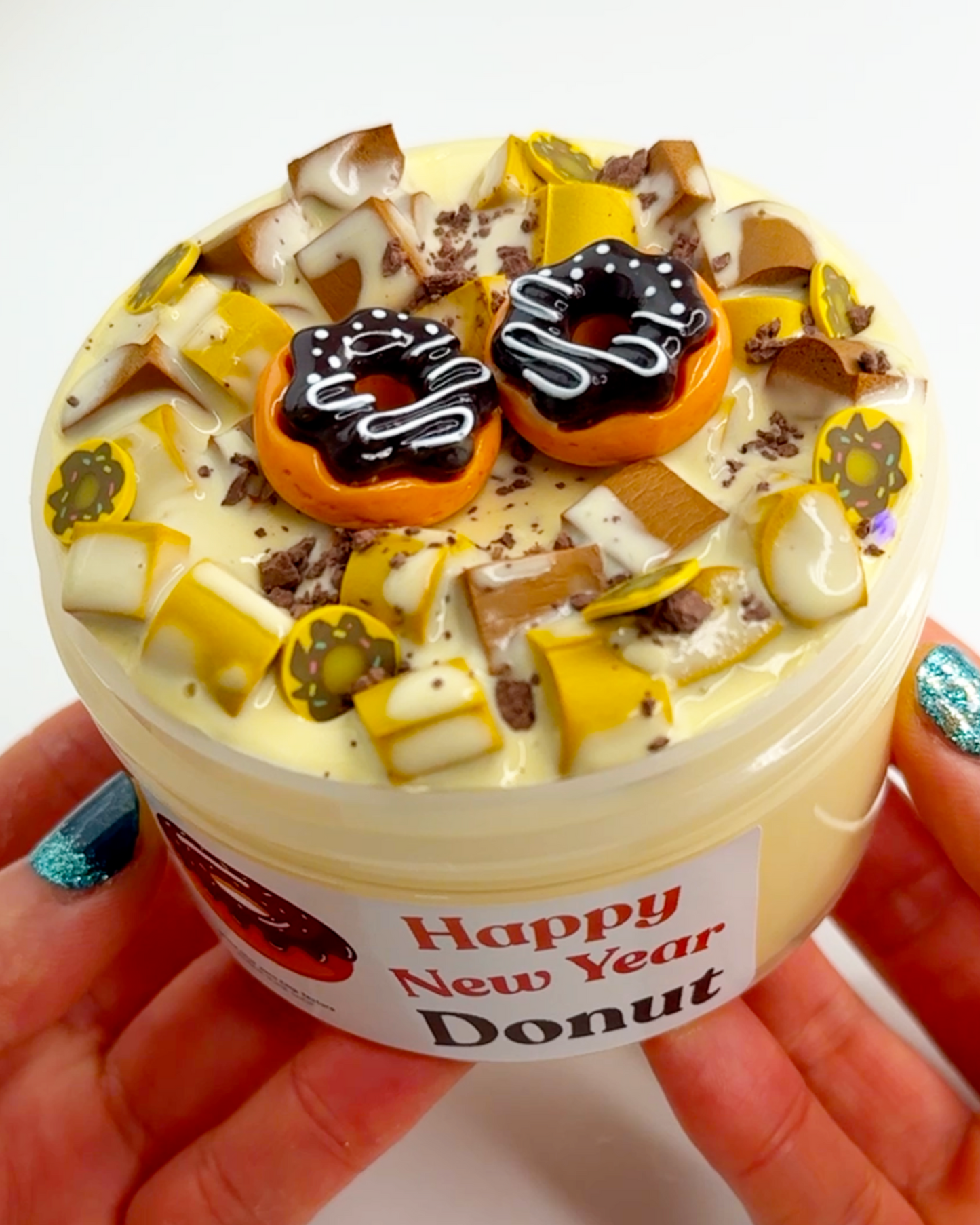 Happy New Year Donut Slime
