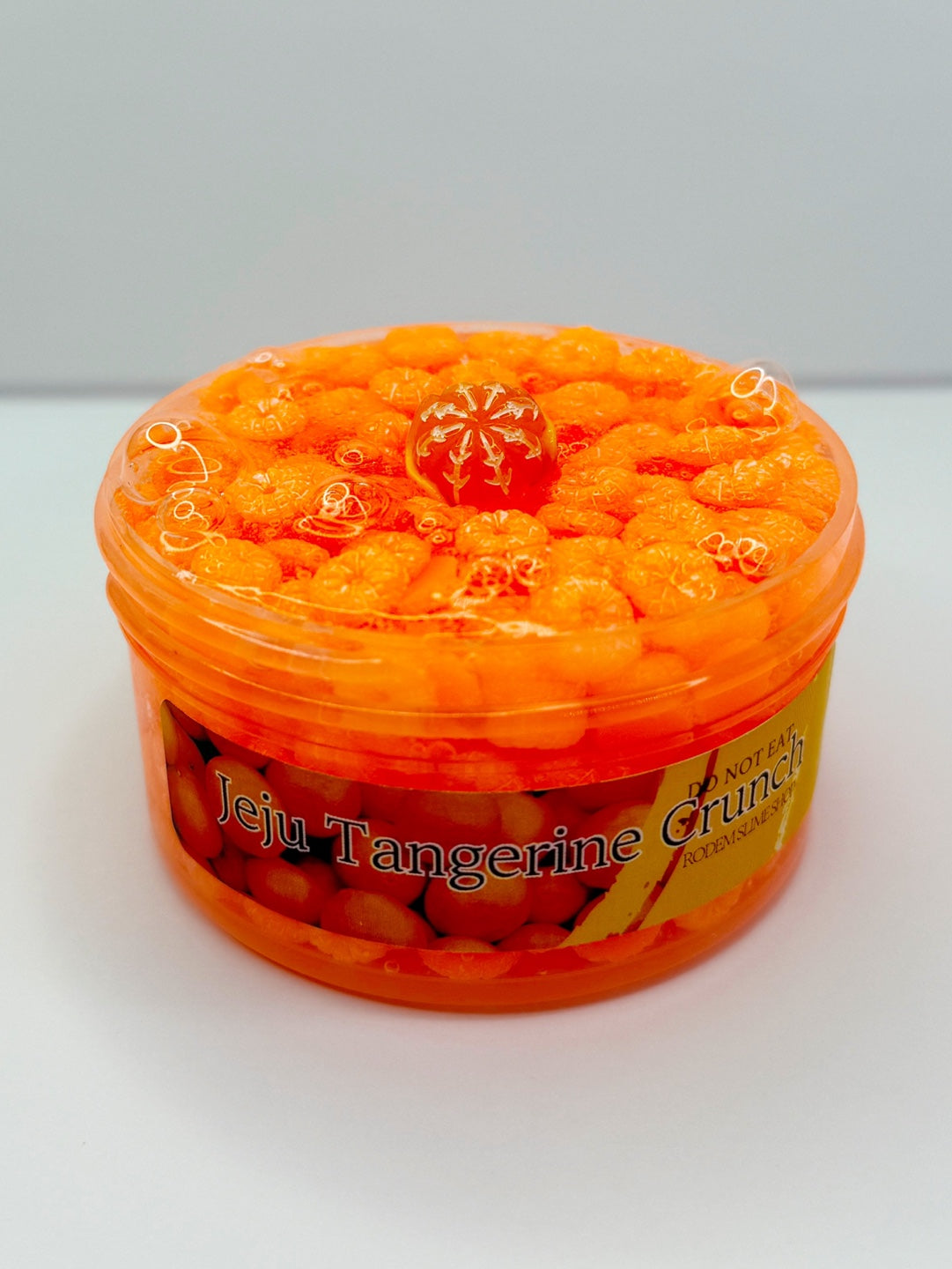 Jeju Tangerine Crunch Slime