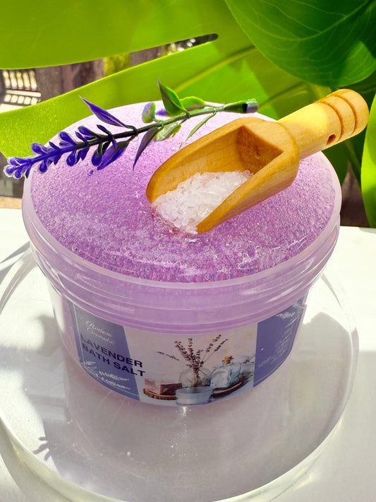 Lavender Bath Salt Slime