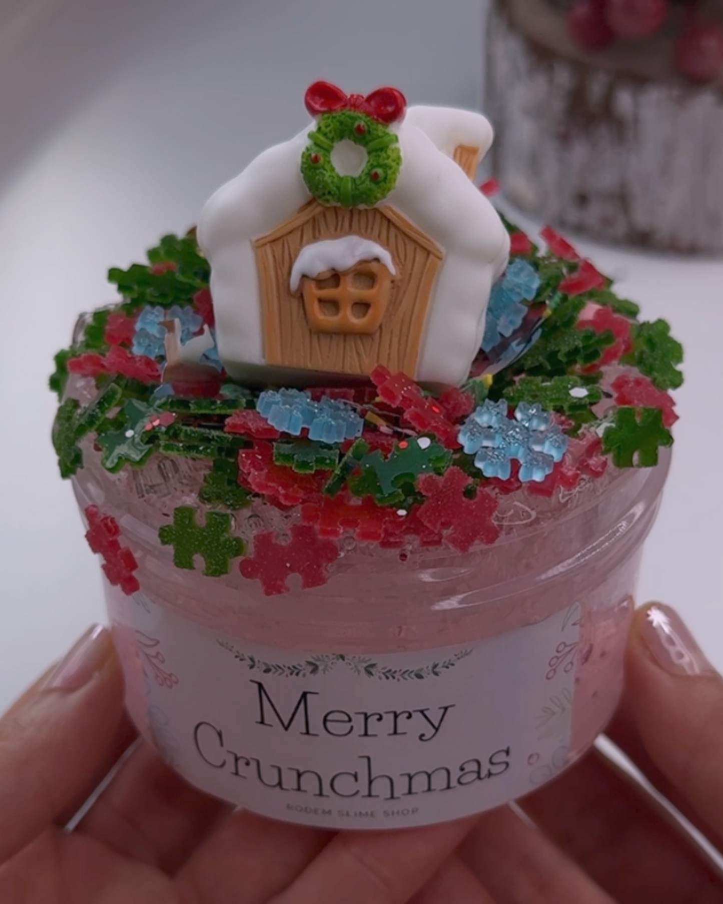 Merry Crunchmas Slime