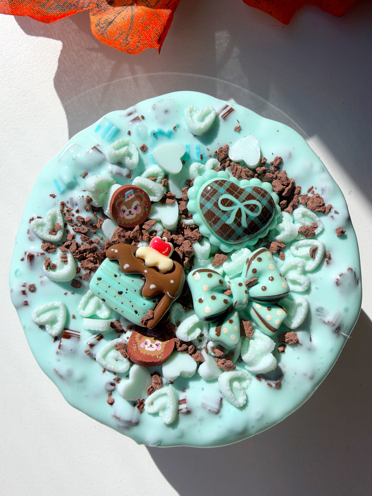 Mint Chocolate Cake Slime