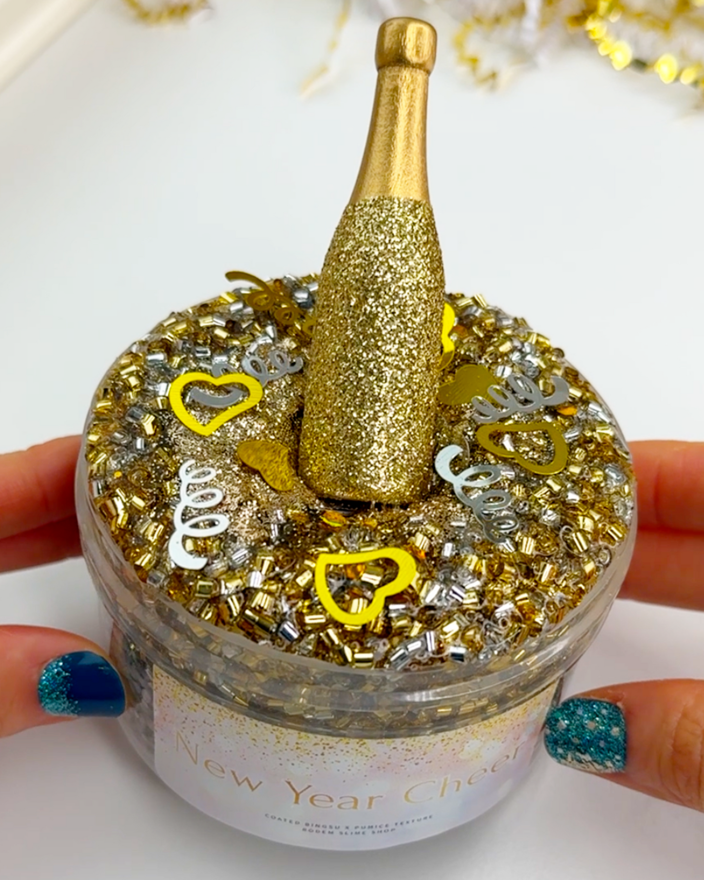 New Year Cheers Slime