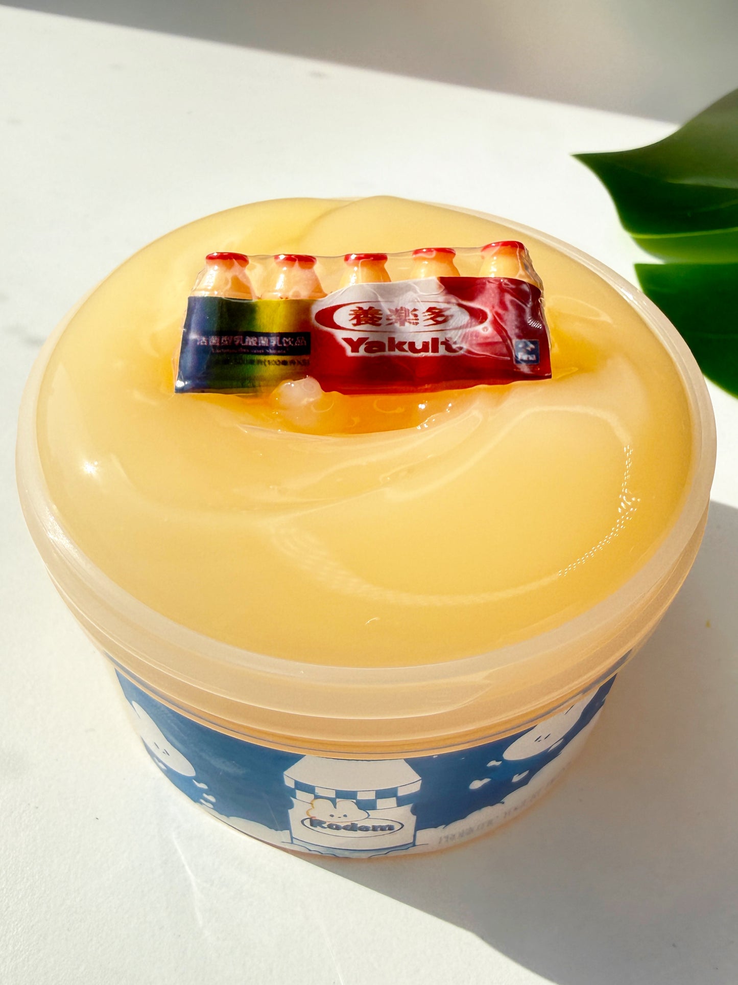 Probiotic Yogurt Drink Slime