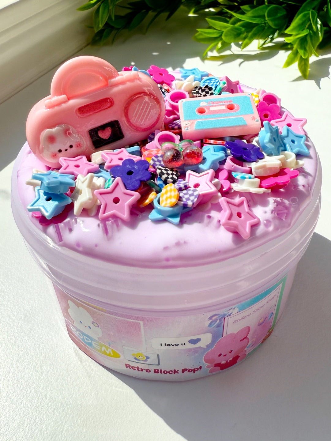 Retro Block Pop Slime