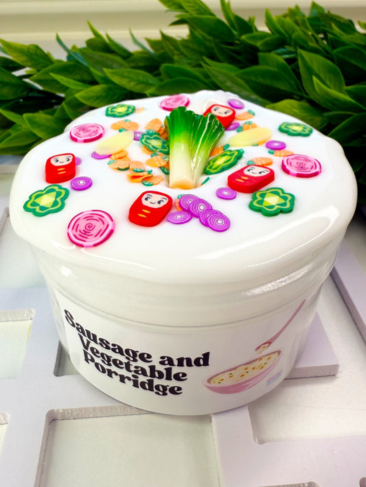 Sausage and Vegetable Porridge Slime