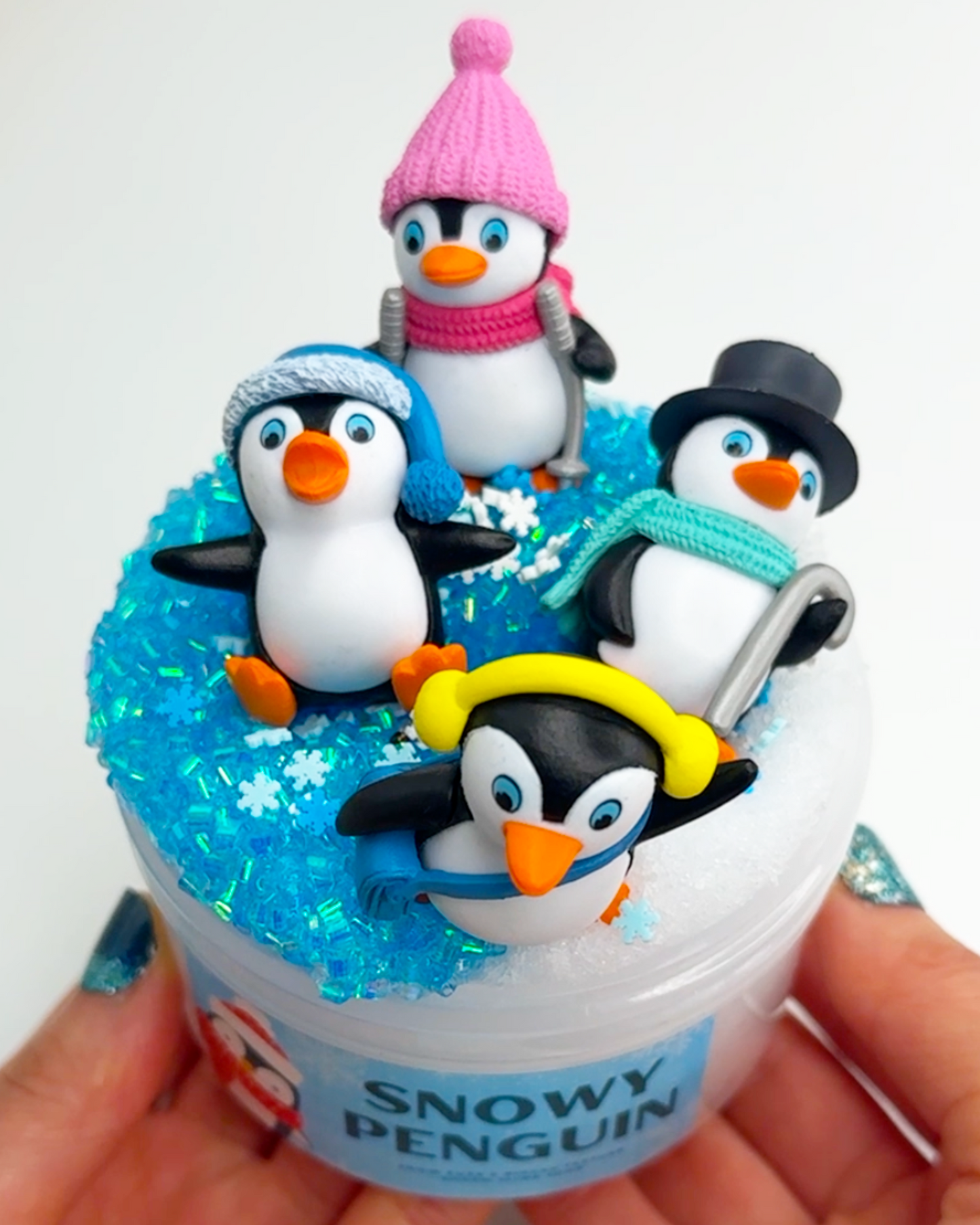 Snowy Penguin Slime
