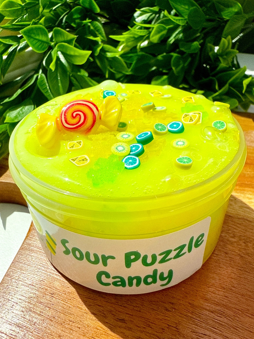 Sour Puzzle Candy Slime