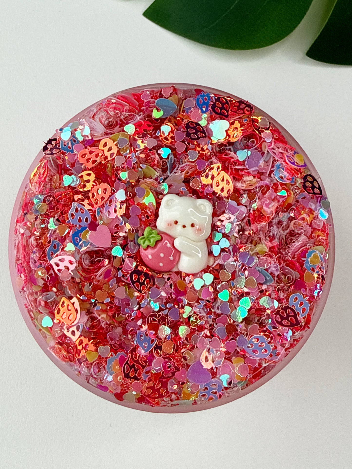 Strawberry Crunch Slime