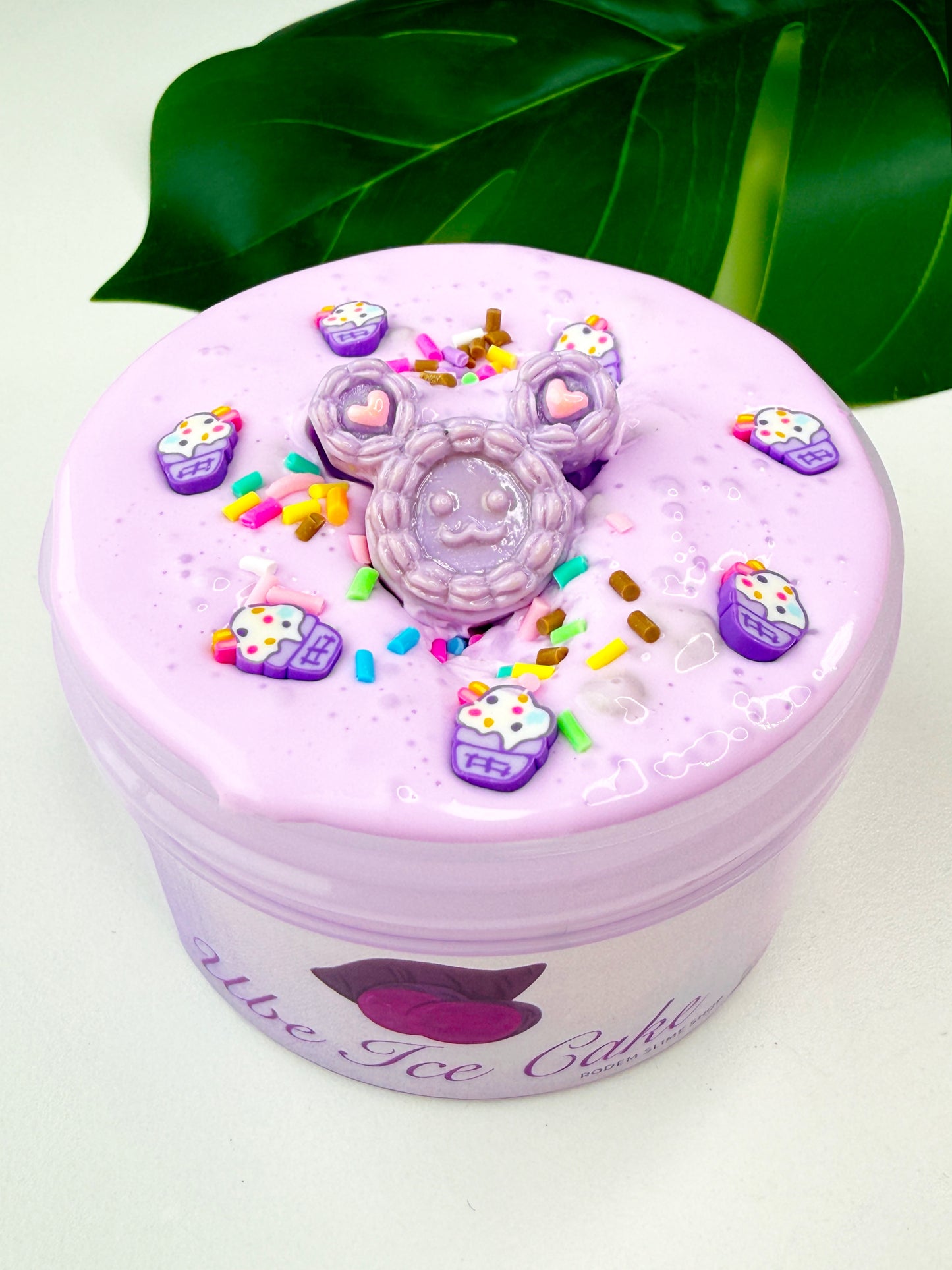 Ube Ice Cake Slime